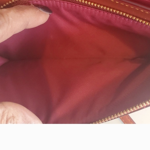 Coach Anna Foldover Clutch Tan Signature Crossbody Bag GUC YR.20 - Picture 9 of 10